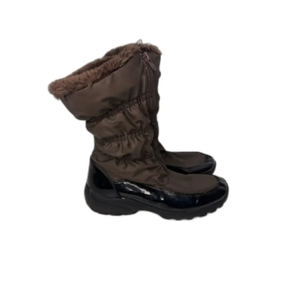Women's Predictions Comfort Snow Boots with Zipper Rogan All-Weather Size 11.